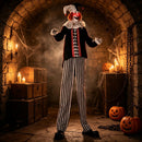 Frightening Giant Clown Prop with Realistic Facial Expressions
