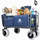 Beach Wagon with Big Wheels for Sand 500lbs Capacity