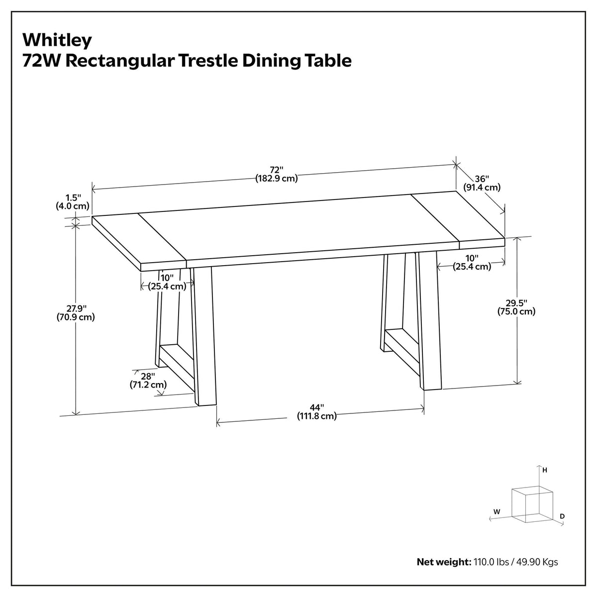 Whitley - Dining Table, photo 35 of 40
