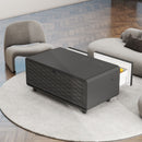 Smart Coffee Table With Built-In Fridge and Charger by Unique Piece Furniture