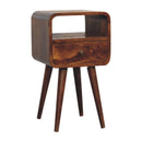 Mini Open Bedside Nightstand by HouseOfZazla