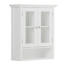 Acadian - Double Door Wall Cabinet - Pure White by HouseOfZazla
