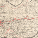 Vintage Map of Eldorado County, California 1935