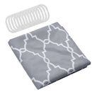 Shower Curtain Waterproof 70x70Ó Inches Bathroom Shower Drape Liner Print Polyester Fabric Bathroom Curtain w/ 12 Hooks for Bathtub Shower Stall