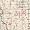 Vintage Map of Colusa County, California 1935