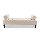 Lewis Bolster - Arm Entryway Bench by HouseOfZazla