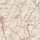 Vintage Map of Butte County, California 1935