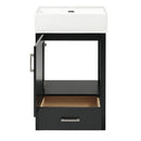 Bathroom Vanity With Sink, Frame And Drawer by HouseOfZazla