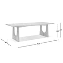 Carmel - 8 Seater Dining Table - Antique Brown by HouseOfZazla