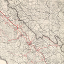 Vintage Map of Monterey County, California 1935
