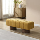 Upholstered Dining Bench For Dining Room by Unique Piece Furniture