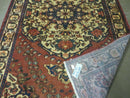 4' X 7' Antique 1920 Handmade Turkish Medallion Wool Rug Veg Dye Nice