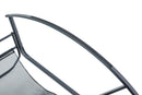 Samba Rocking Chair with Extra-Wide Technical Leather Upholstered Gliding Chair