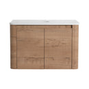 30" Wall-Mounted Bathroom Vanity with 2 Soft-Close Doors by HouseOfZazla