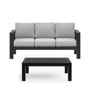 Outdoor Patio Set, All-Weather With Thick Cushions by HouseOfZazla