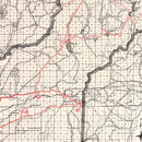 Vintage Map of Yuba County, California 1935