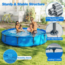 690/978/1158/1617 Gal Outdoor Family Swimming Pool with Metal Frame by LJGDeals