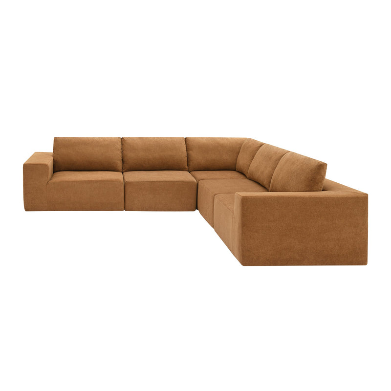 Walker Edison | Modular L-Shaped Sectional Sofa