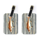 Red Fish Luggage Tag
