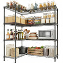 4 Tiers Metal Storage Shelves