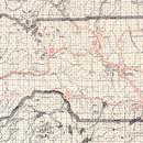 Vintage Map of Sierra County, California 1935