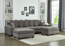 5 Seater Oversized Convertible L & U Shaped Couch by HouseOfZazla