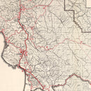Vintage Map of San Luis Obispo, California 1935