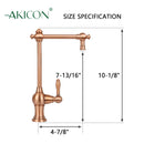 One-Handle Drinking Water Filter Faucet Water Purifier Faucet - AK97718P1C
