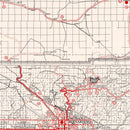 Vintage Map of San Bernadino County, California 1935