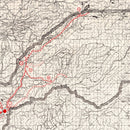 Vintage Map of Placer County, California 1935