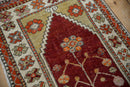 2.5x5.5 Vintage Distressed Oushak Rug Runner