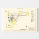 Vintage Map of Charlotte County Municipal Airport, 1952