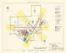 Vintage Map of Duluth Municipal Airport, 1951