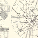 Vintage Map of the Duluth Municipal Airport Vicinity, 1951