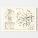 Vintage Map of the Geiger field Vicinity, 1952