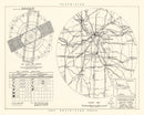 Vintage Map of the Grandview Municipal airport Vicinity, 1952