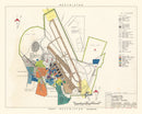 Vintage Map of Hamilton Air Force Base, 1951