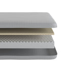 5" Memory Foam Mattress With Responsive Support And Breathable Cover