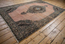 5x8 Vintage Distressed Oushak Carpet