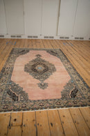 5x8 Vintage Distressed Oushak Carpet