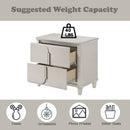 Laveda Nightstand - White