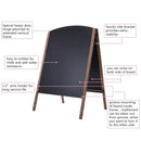 40 Inch Wood A-Frame Sidewalk Wedding Signage Chalkboard by LJGDeals