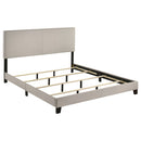 Boyd Upholstered California King Panel Bed Ivory