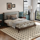 Premium Rubber Wood Platform Bed Frame