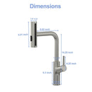 Drop-In Kitchen Sink With Pull-Out Faucet And Soap Dispenser by HouseOfZazla