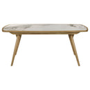 Croyden 73-inch Rectangular Dining Table Weathered Natural