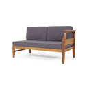 Aston 4 Piece Sofa Set - Dark Gray by HouseOfZazla