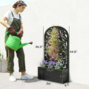 Curved Raised Garden Bed, Generous Planter Box, Versatile Garden Box by HouseOfZazla