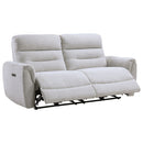 Eastre - Power Motion Sofa With USB Port - Beige Chenille by Unique Piece Furniture