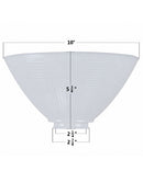 10 Inch Diameter Reflector-Type Replacement Shade by LampsUSA